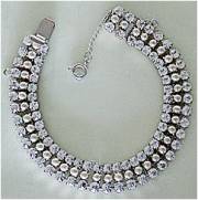 swarovski crystal bridal jewelry set.